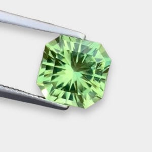 Flawless 2.38 CT Excellent Precision Cut Natural Mint Peridot from Supat Mine Pakistan.
