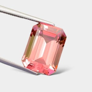 Flawless 9.80 CT Excellent CT Natural Peach 🍑 Color Tourmaline Gemstone from Afghanistan.