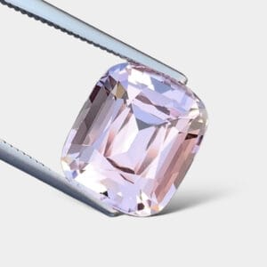 Flawless 5.83 CT Excellent Cushion Cut Natural Pink Morganite Gemstone from Nigeria.