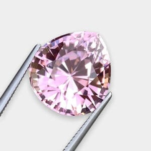 Flawless 9.50 CT Excellent Pear Cut Natural Baby Pink Tourmaline Gemstone from Afghanistan.