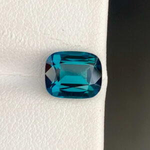 Flawless 2.43 CT Excellent Cut Top Blue Indicolite Natural Tourmaline Gemstone from Afghanistan.