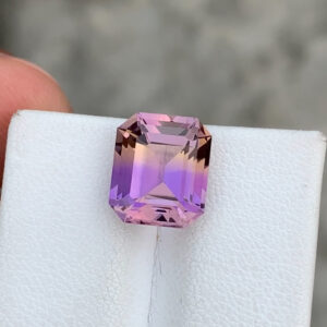 Flawless 3.77 CT Excellent Cut Bi Color Ametrine from Africa.