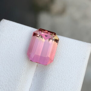 Flawless 5.13 CT Excellent Cut Natural Bay Pink Tourmaline Gemstone from Afghanistan.
