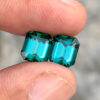 Bluish Green Tourmaline Pair