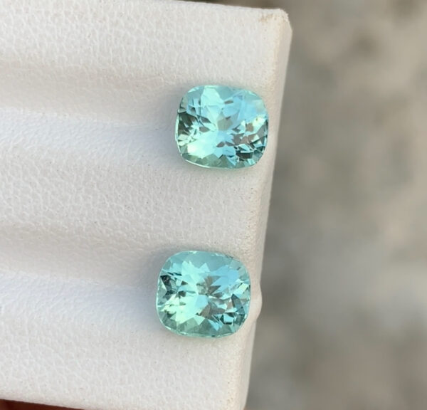 Mint Tourmaline Pair