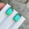 Greenish Blue Tourmaline Pair