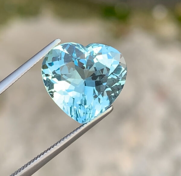 Heart Shape Aquamarine