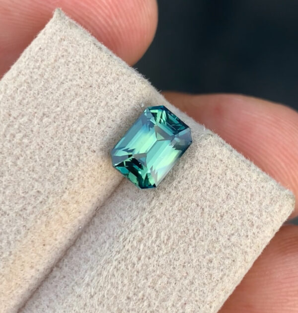 teal green sapphire