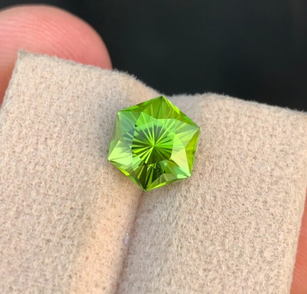 Star Cut Peridot