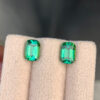 Greenish Blue Tourmaline Pair