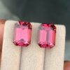 Hot Pink Tourmaline Pair