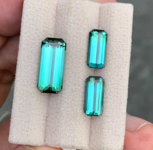 3 Pieces Tourmaline Set