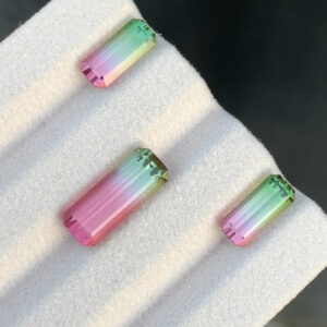 watermelon tourmaline set